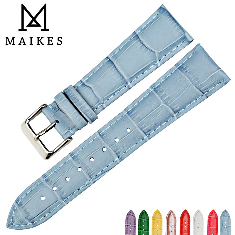 Daniel Wellington Watches & Jewelry Online Store - Ремешок MAIKES из воловьей кожи, модный