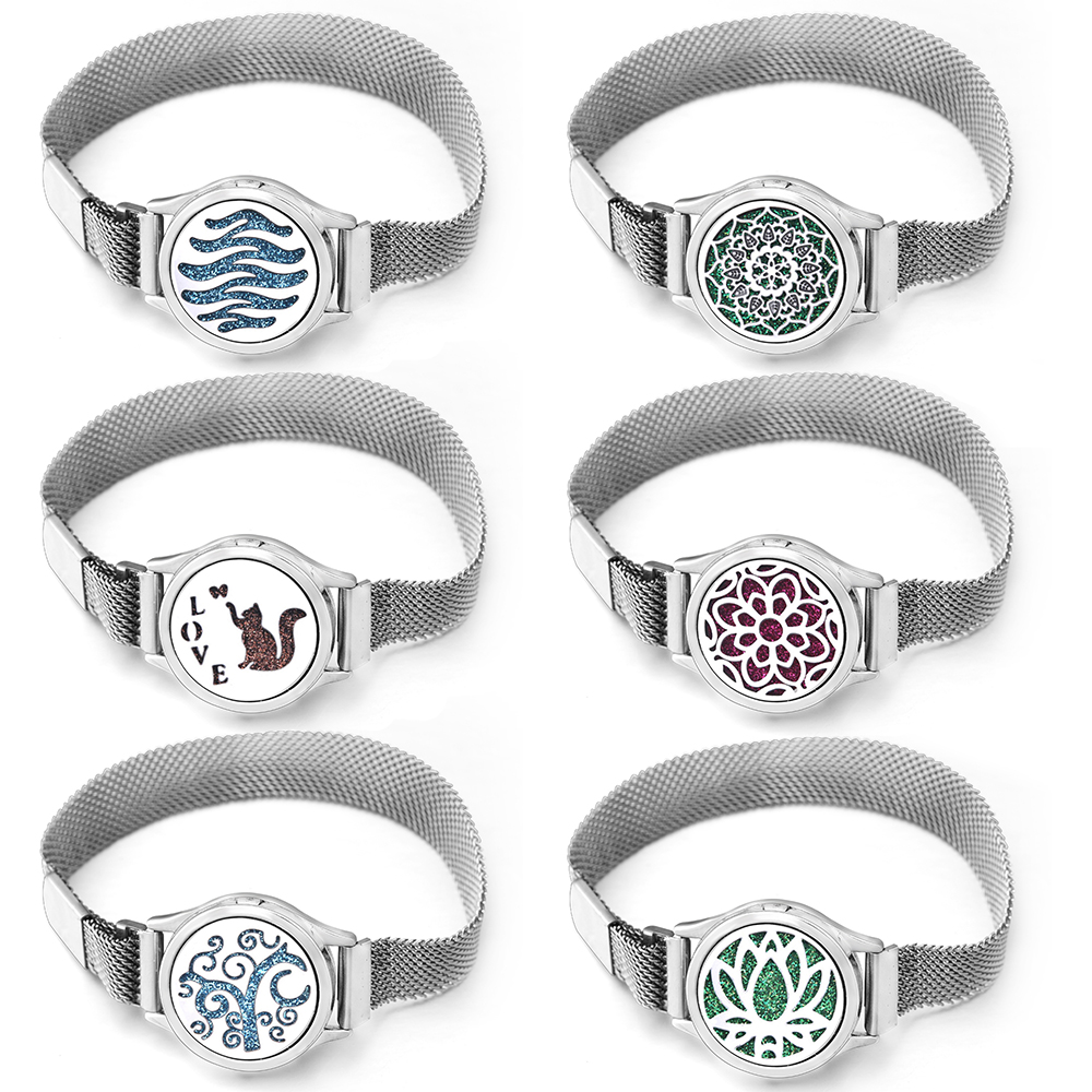 Jewelry Essentials Watches - Модный медальон с узором лотоса для