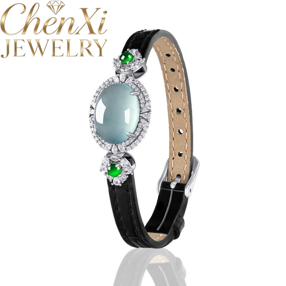 Fine Jewelry Watches Women - Элитный браслет из натурального нефрита класса