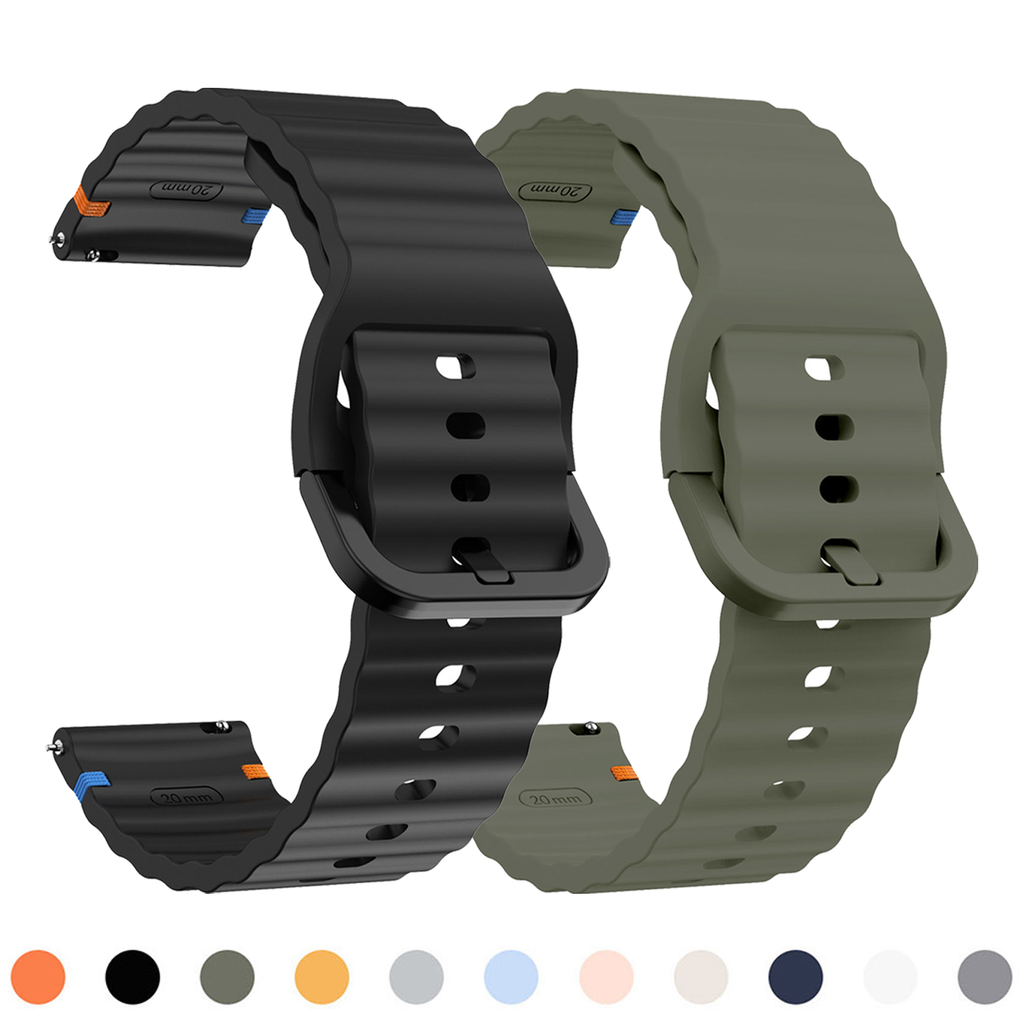 A1 Watches & Jewelry New York Photos - Силиконовый ремешок 22 мм для Xiaomi