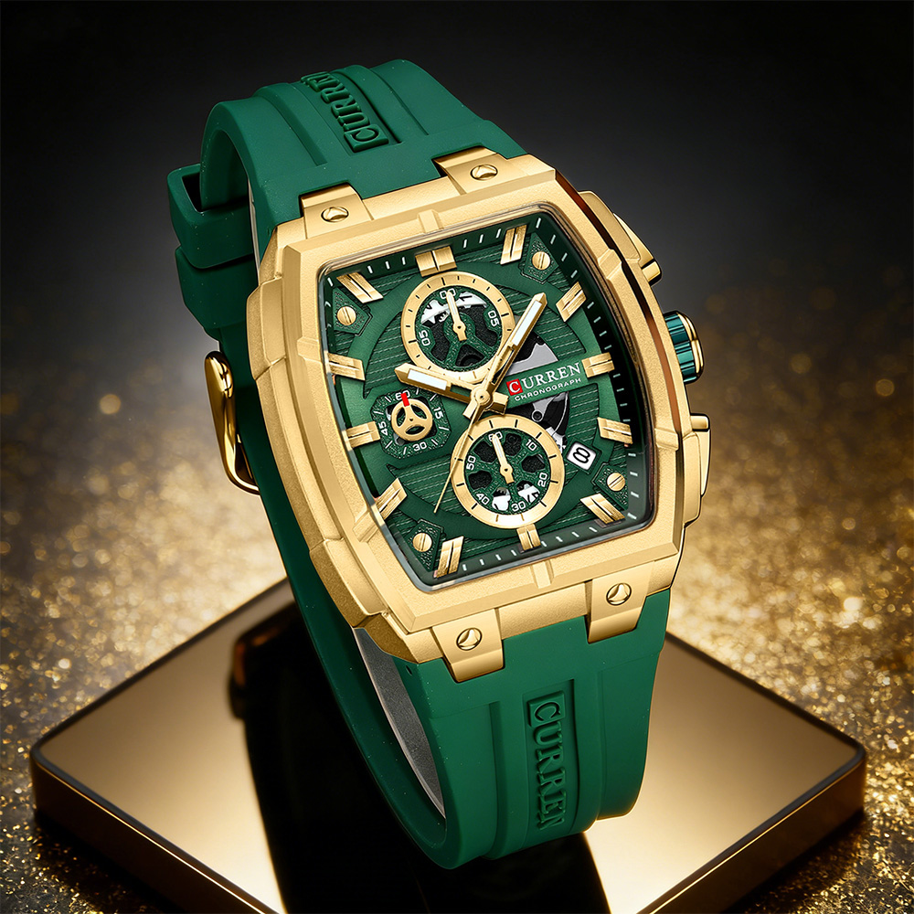 Jewelry Style Watches - Роскошные винтажные часы CURREN для мужчин,
