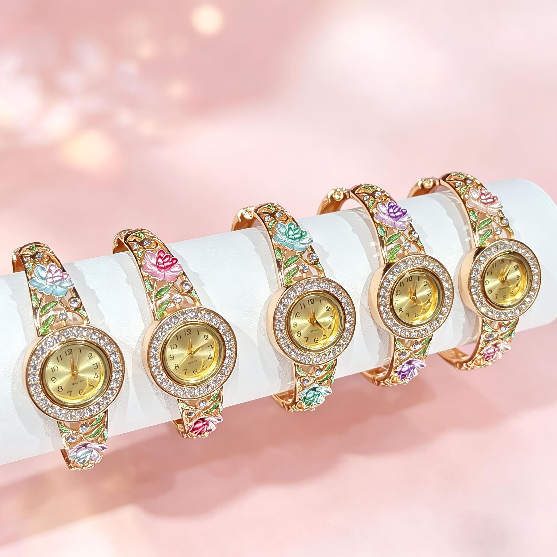Jewelry Watches For Ladies - Винтажные женские наручные часы с золотой