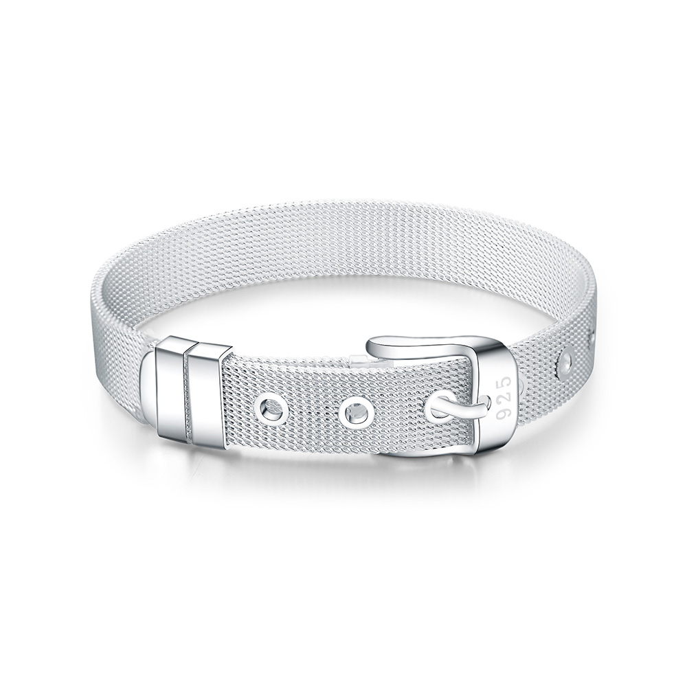 Fine Jewelry Watches Women - Браслет-цепочка унисекс из серебра Модный пояс