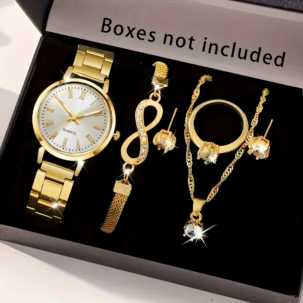 Jewelry Watches For Ladies - 20266 шт./компл. Элегантные женские кварцевые часы,