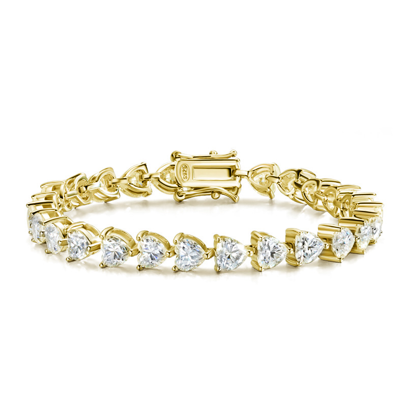 Fine Jewelry Watches Women - Теннисный браслет с муассанитом D‑Color VVS1