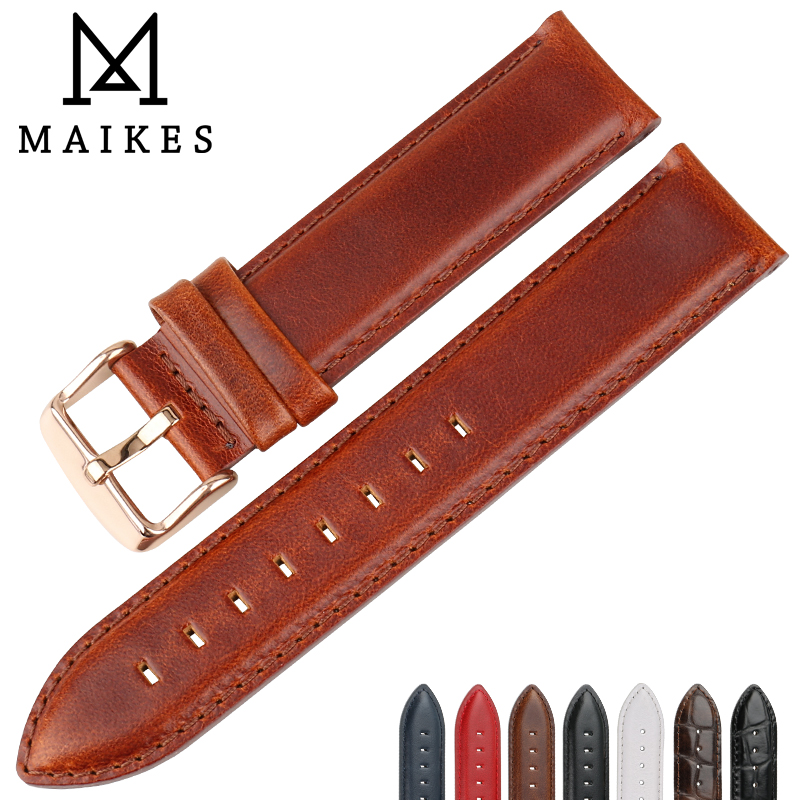 Daniel Wellington Watches & Jewelry Online Store - Ремешок для часов из натуральной кожи,