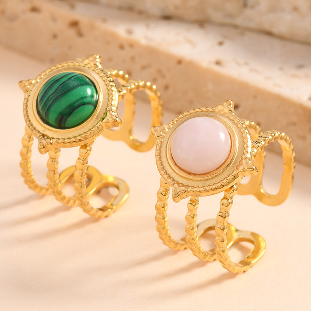 Turquoise Stone Ring - Новинка 2024 года, роскошное кольцо из
