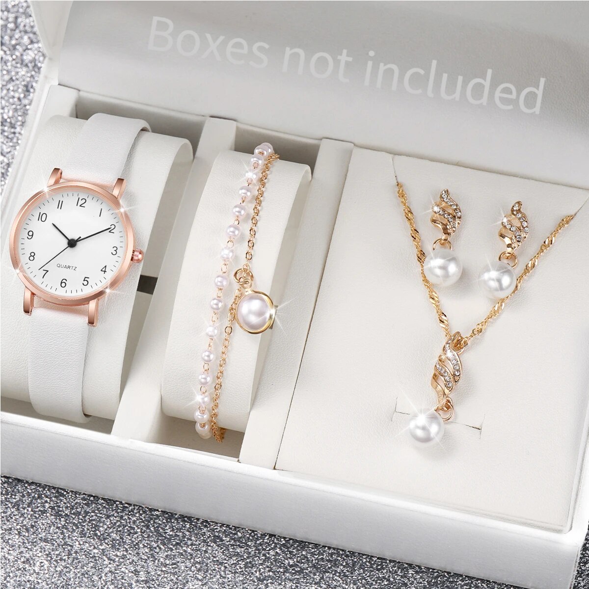 Jewelry Watches For Ladies - Женский набор украшений из розового золота
