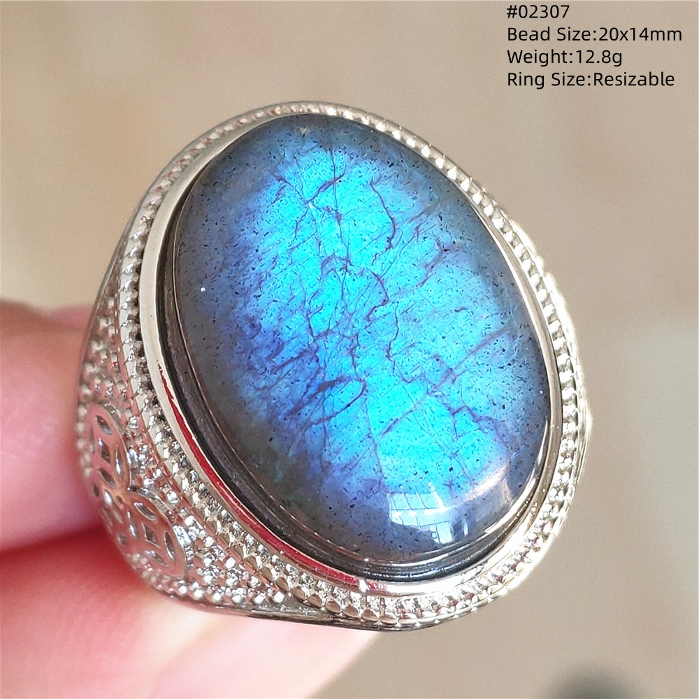 Натуральный красочный лабрадор – обзор и цена Turquoise Stone Ring