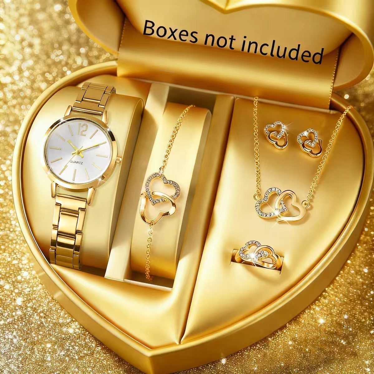 6 шт. Модные женские кварцевые – обзор и цена Jewelry Watches For Ladies