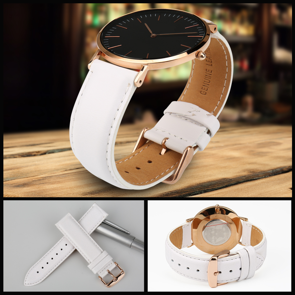 Ремешок MAIKES кожаный для нар – обзор и цена Daniel Wellington Watches & Jewelry Online Store