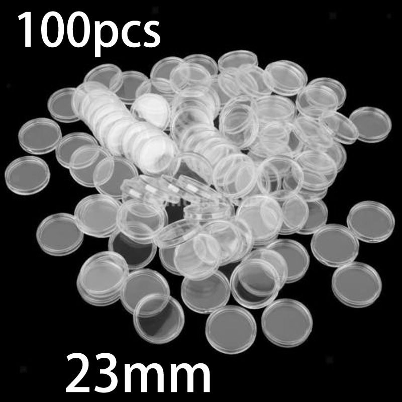 100 штук прозрачных круглых пл – обзор и цена Collectors Coins Jewelry & Watches Of Smithtown