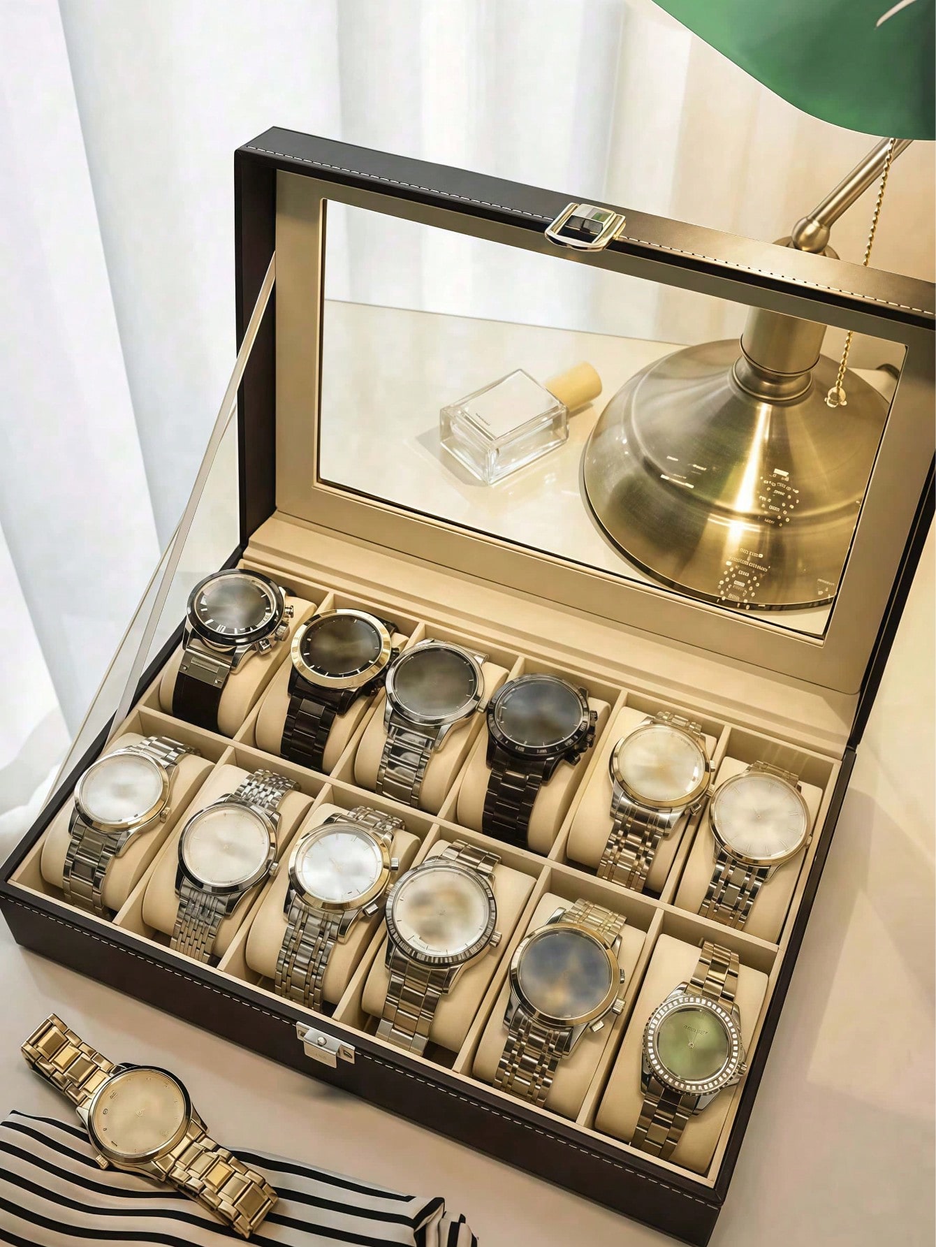 Кожаная шкатулка для часов с з – обзор и цена Jewelry Style Watches