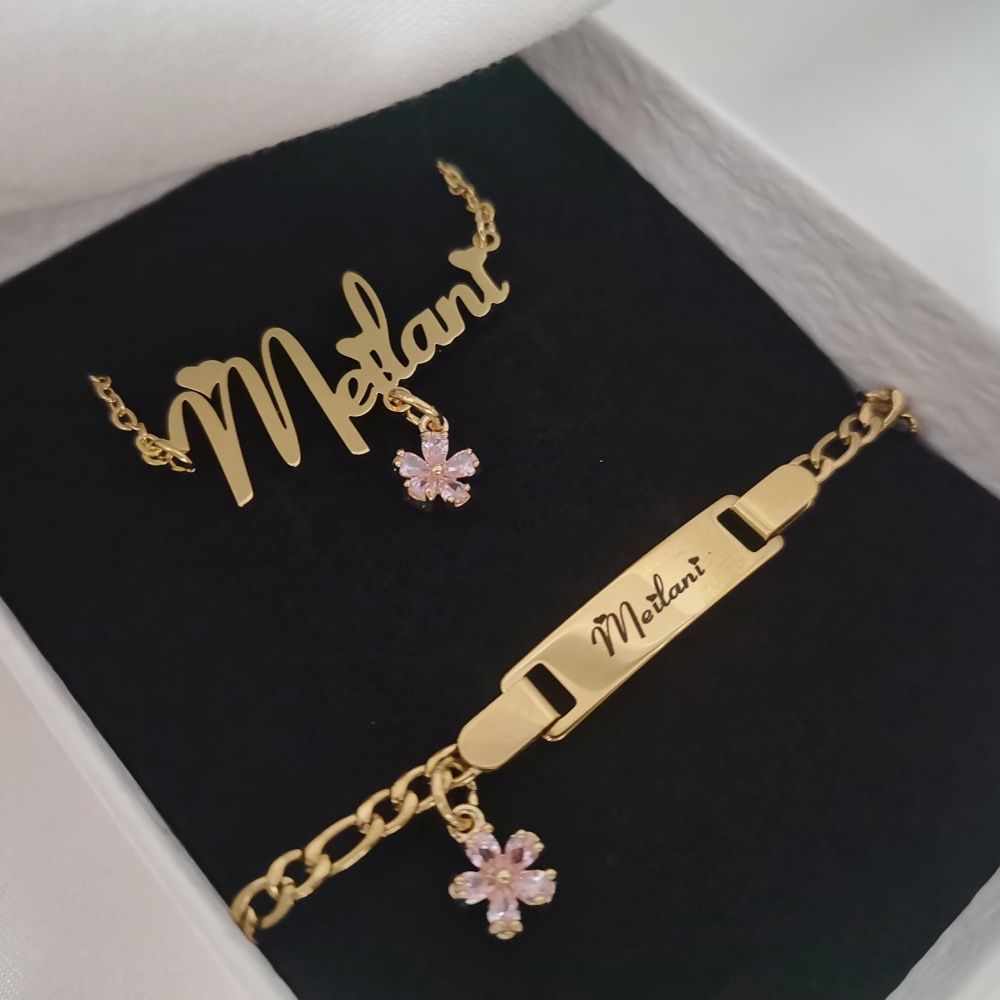LeeChee Маленькая подвеска с ц – обзор и цена Engraved Name Necklace