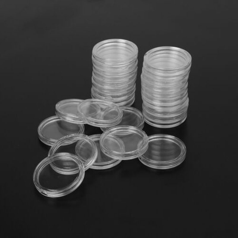 100 прозрачных круглых капсул  – обзор и цена Collectors Coins Jewelry & Watches Of Smithtown