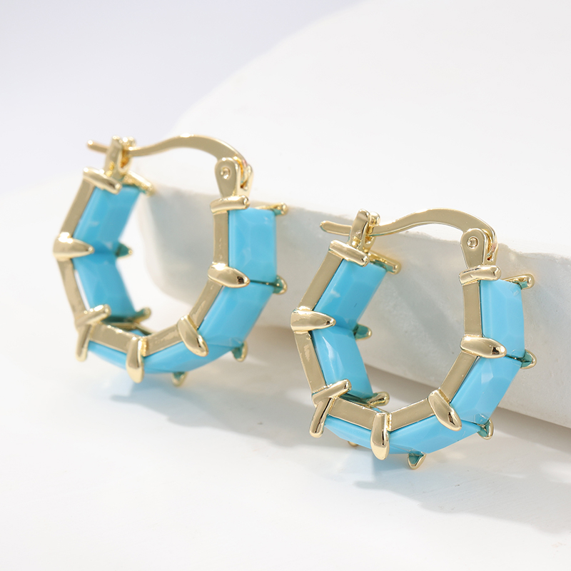 Модные классические бирюзовые  – обзор и цена Turquoise Stone Ring