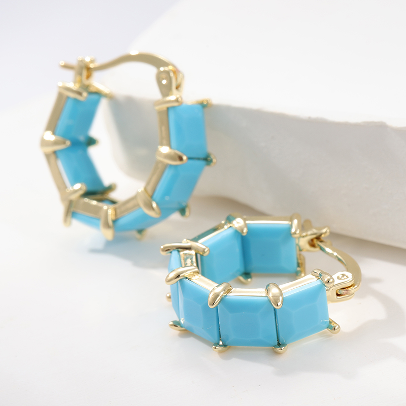 Модные классические бирюзовые  – обзор и цена Turquoise Stone Ring