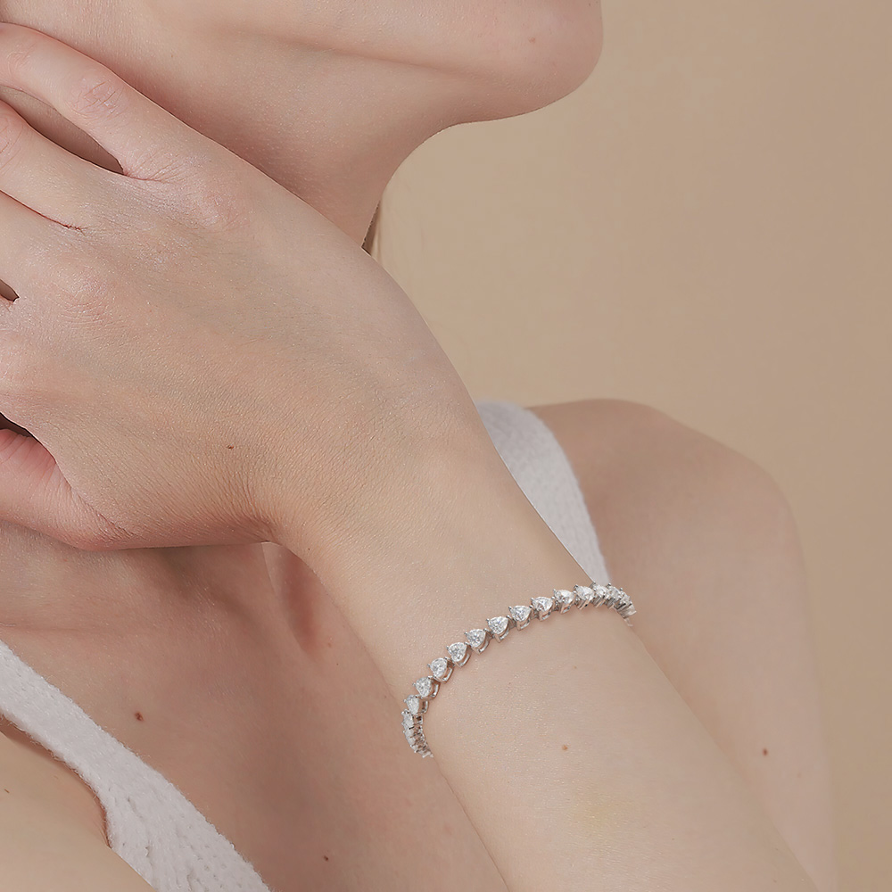 Теннисный браслет с муассанито – обзор и цена Fine Jewelry Watches Women