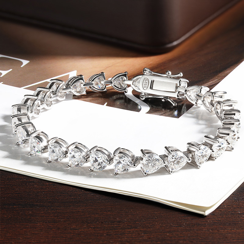 Теннисный браслет с муассанито – обзор и цена Fine Jewelry Watches Women