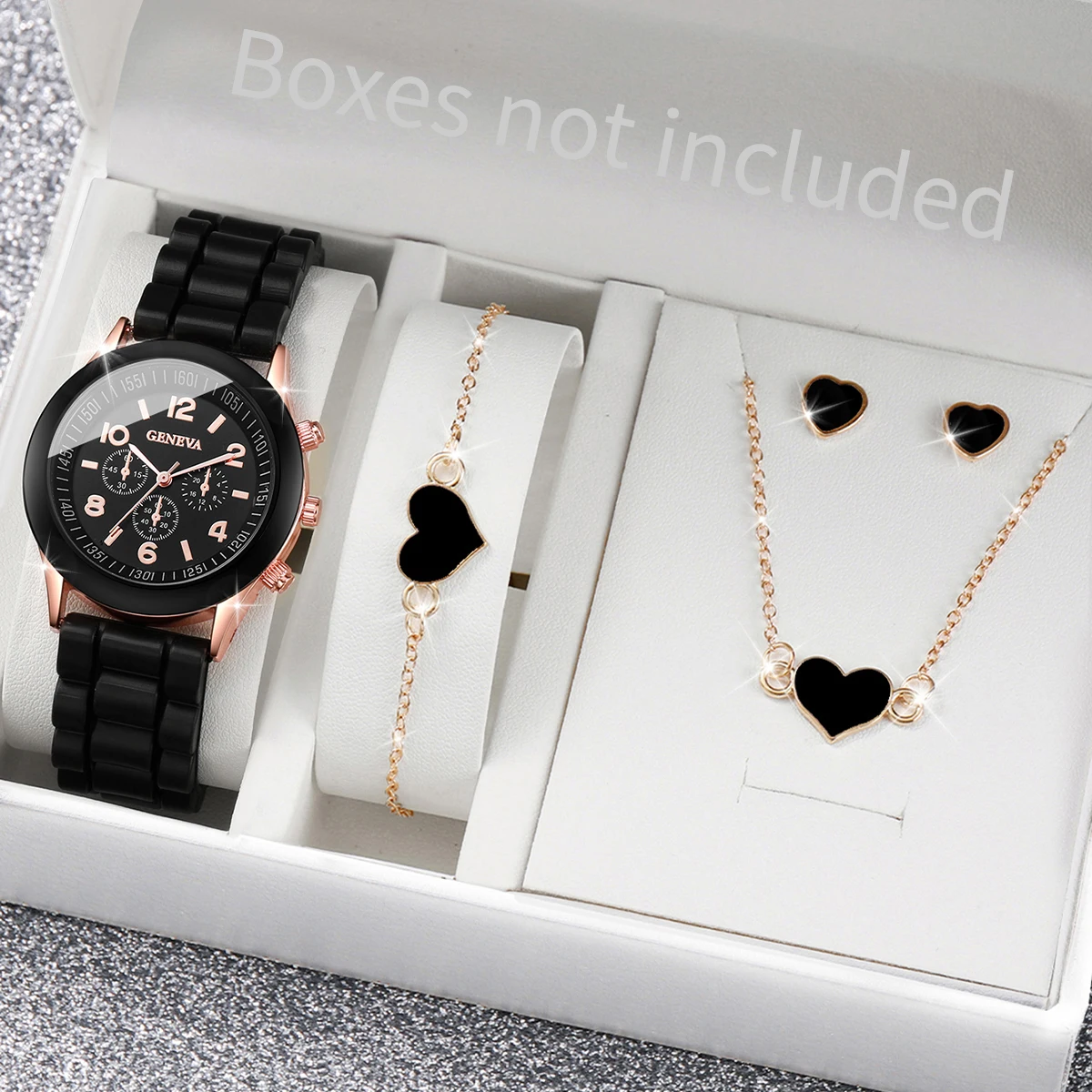 5/6 шт. Модные женские часы с  – обзор и цена Jewelry Watches For Ladies