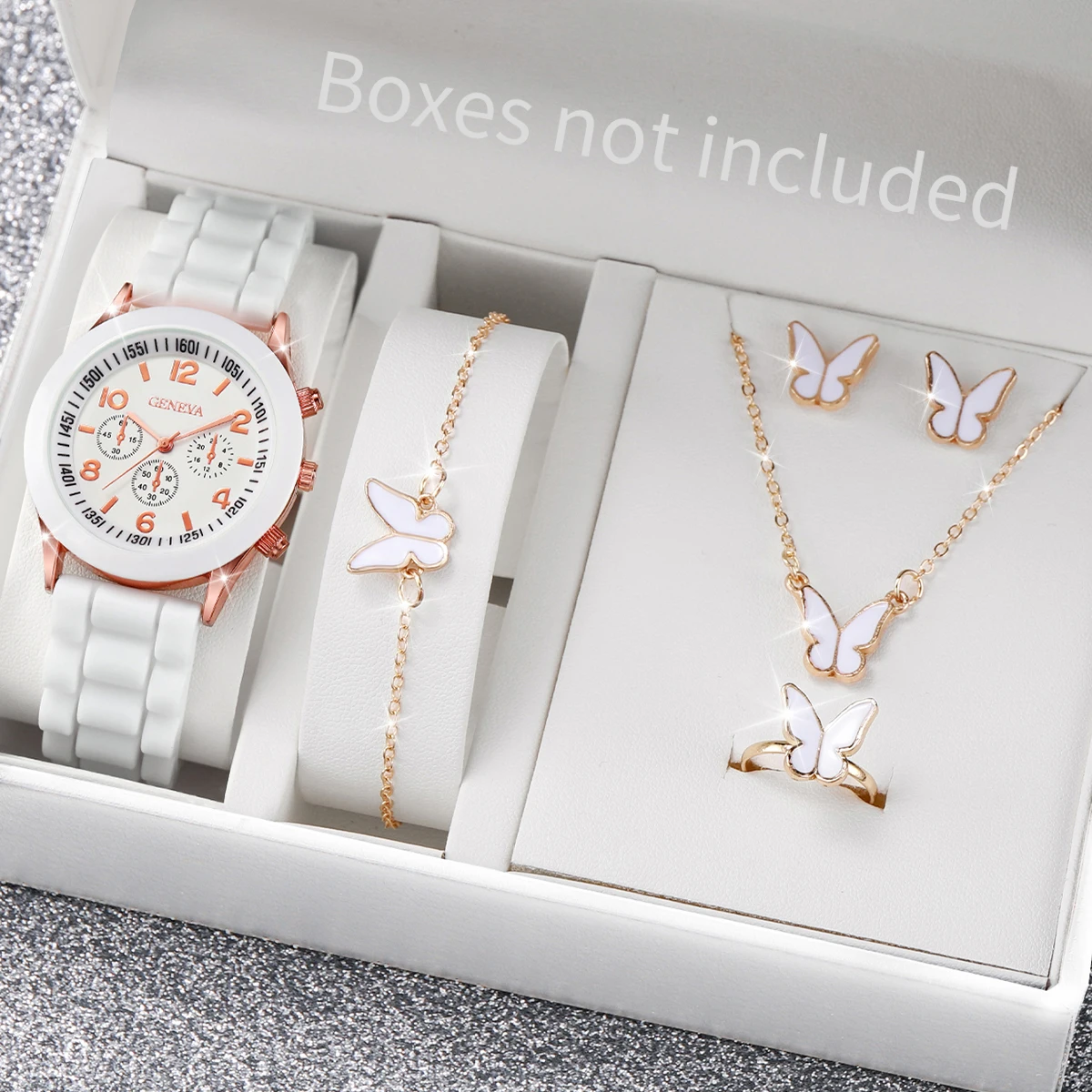 5/6 шт. Модные женские часы с  – обзор и цена Jewelry Watches For Ladies