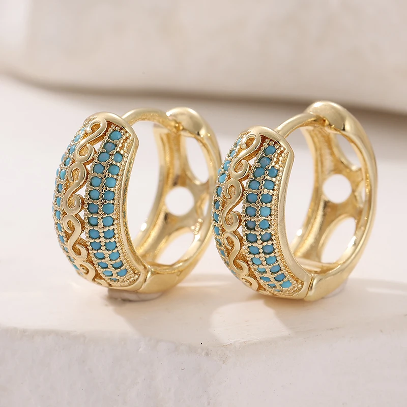 Модные зеленые серьги из синте – обзор и цена Turquoise Stone Ring